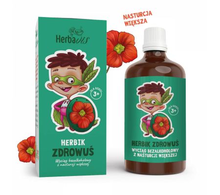 Herbik® Zdrowuś - bezalkoholowy wyciąg z Nasturcji