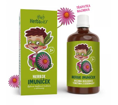 Herbik® Echinacuś - bezalkoholowy wyciąg z Echinacei