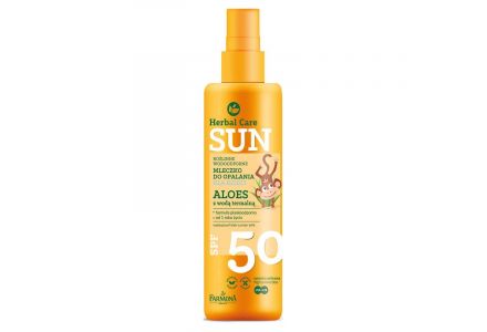 Herbal Care SUN - Mleczko do opalania SPF50